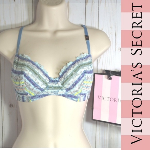Body by Victoria's Secret Unlined Demi Lace Bra - Picture 1 of 3